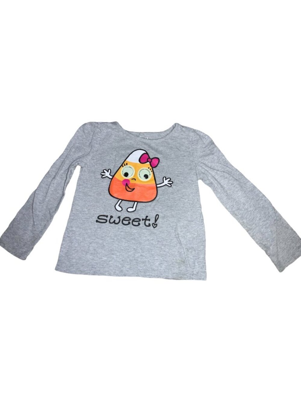 Jumping Beans Candy Corn Halloween Shirt- 4T